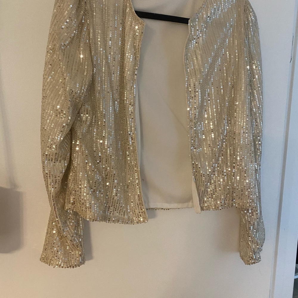 Gold Sequin Jacket